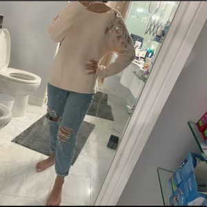 Ever New sweater with detailing